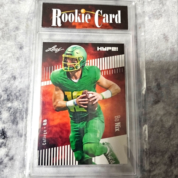 Bo Nix Rookie Card - Picture 1 of 2